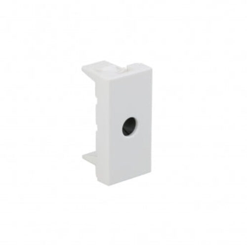 Legrand 573433 – CORD OUTLET WITH 8 MM DIAMETER – 1 MODULE- ARTEOR SQUARE WHITE MECHANISMS (Set of 2)