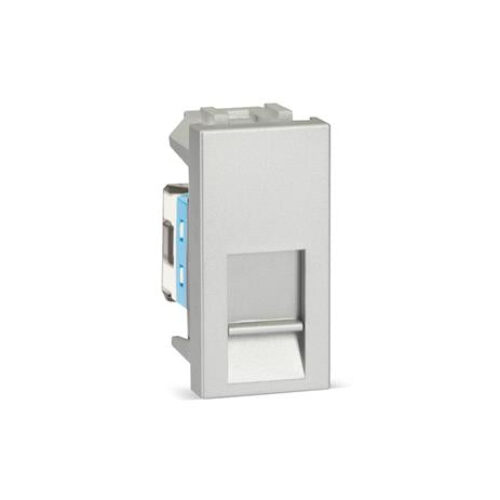 ABB IIM1RJ45 PL RJ45 Jack cat 6- Ivie-Silver painted-1SYK100001A1148