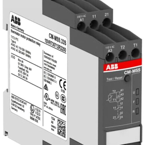 CM-MSS.33P Therm. motor protec. relay 2c/o- 110-130VAC/220-240VAC