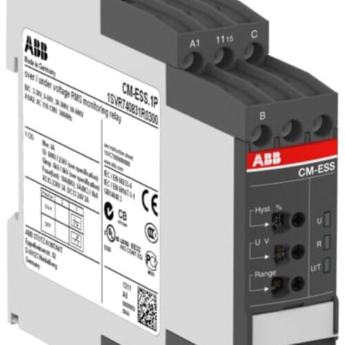 CM-ESS.1P Voltage monitoring relay 1c/o- B-C=3-600VRMS- 110-130VAC