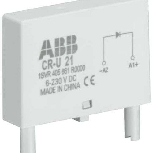 CR-U 61V Pluggable module LED green- 6-24VAC/DC
