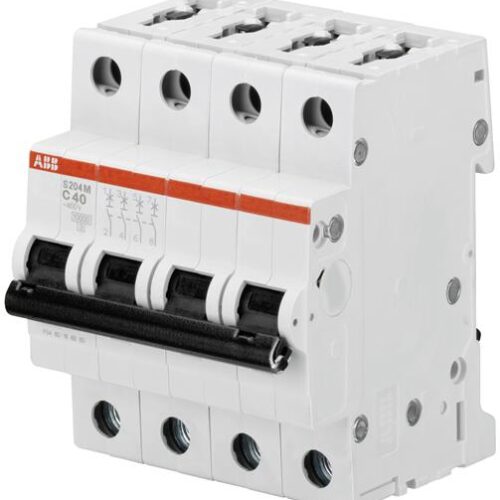 ABB S204M-C 10 Mini Circuit Breaker- 10 Amp – 2CDS274001R0104