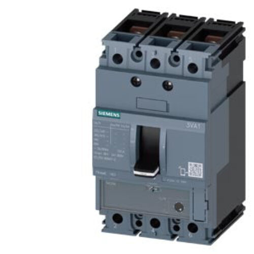 Siemens 3VA11406MH320AA0 – 40A- 70kA- 415V- 3POLE- MCCB- CLASS M- ADJ. MAGNETIC TRIP UNIT