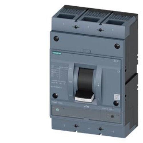 Siemens 3VA15805EF320AA0 800A- 55kA- 3P- TM240- CLASS M MCCB