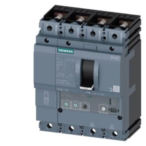 Siemens 3VA21164HL420AA0 – MCCB 3VA2 LI 36KA 160A 4P ETU320 LI- Ics = 100%