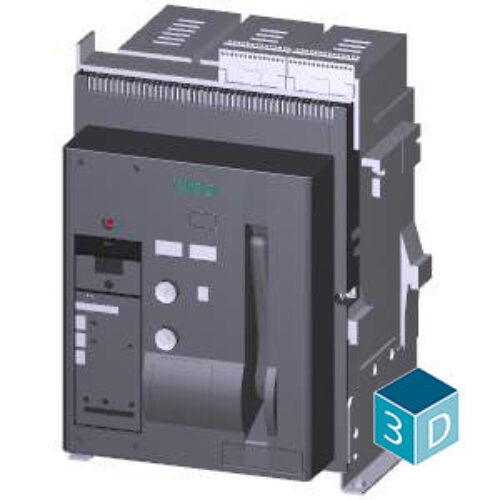 Siemens 3WT80616AA000AA2 -630A;FR-I;3P;MF;ETU37WT;LSING+ DISPLY