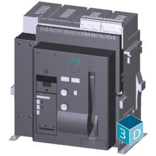 Siemens 3WT81656AA000AA2-1600A;FR:I;4P;MF;ETU37WT;LSING+ DISPLY