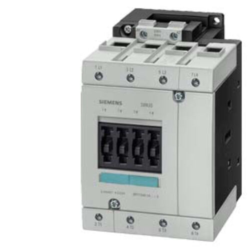 Siemens 90A 4P 230V 50Hz Size 3 With 4 No Contactor – 3RT13431AP00