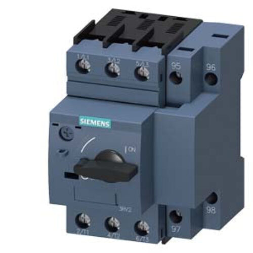 Siemens 3RV21214DA10-20….25A SIZE S0 SCRW TER. MPCB WITH RELAY FUNCTION