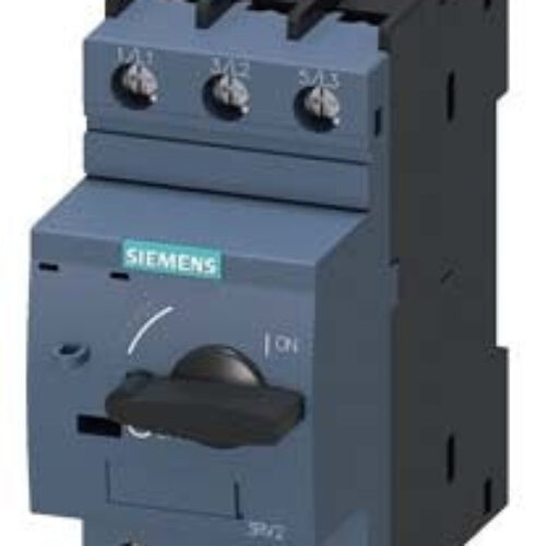 Siemens 3RV23111DC10 – 2.2….3.2A SIZE:S00 SCRW TER MPCB WITH MAG ONLY RELEASE