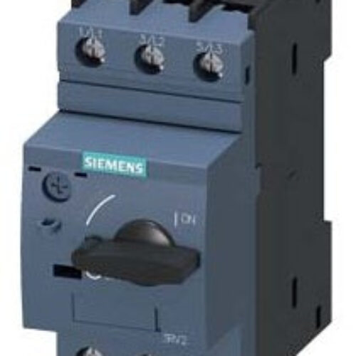 Siemens 3RV24111GA10-CKT BRKR SZ S00-FOR TRANSFORMER PROT.A-RELEASE 4.5..6.3A-6.3A RATED CURRENT SCREW CONN.