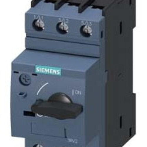Siemens 3RV24111KA10-S00-12.5A RATED CURRENT-9?12.5A O/L RANGE-WITH TRANSFORMAER PROT RELEASE–SCREW CONN.