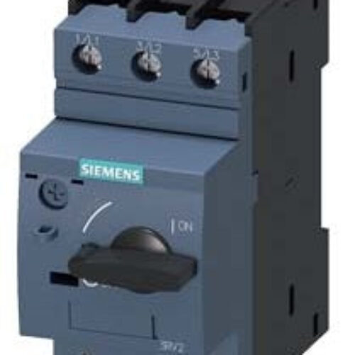 Siemens 3RV24214DA10 – 25A 18…25V S0 C-10 MPCB WITH TRANSFORMER PROTECTION