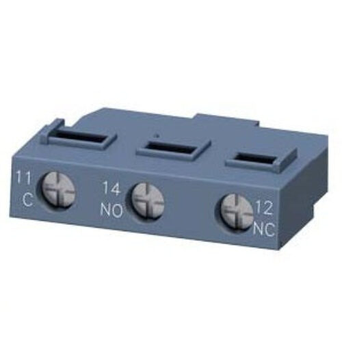 Siemens 3RV29011D – FRONT AUX. SWITCH-1CO- 3RV INNOVATION SERIES MPCB ACCESSORY