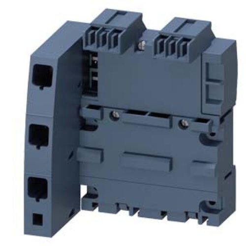 Siemens 3RV29171A-3-PHASE BUSBAR WITH INFEED LEFT- FOR 2 CIRCUIT-BREAKERS- SIZE S00 UND S0