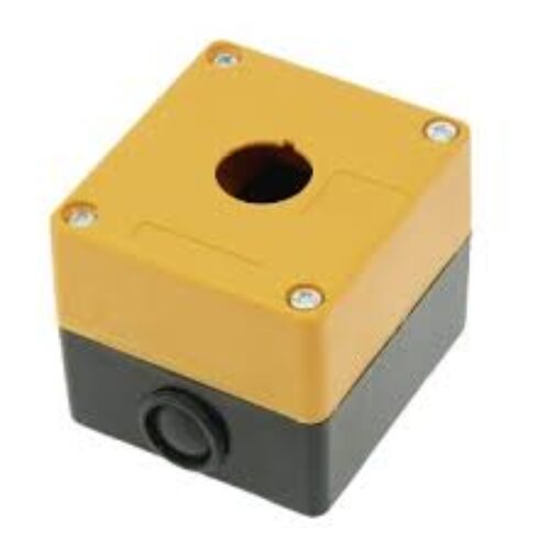 Siemens 1 WAY YELLOW PLASTIC ENCLOSURE FOR PUSH BUTTON STATION – 3SB58010AD3