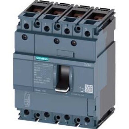 Siemens 3VA10103ED420AA0- 100A 4P 25KA FTFM 415VAC 50Hz