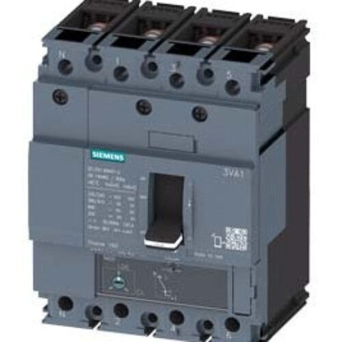 Siemens 3VA11164GE420AA0- 160A 4P 36KA ATFM 415VAC 50Hz