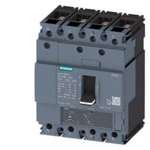 Siemens 3VA11804GE420AA0- 80A 4P 36KA ATFM 415VAC 50Hz