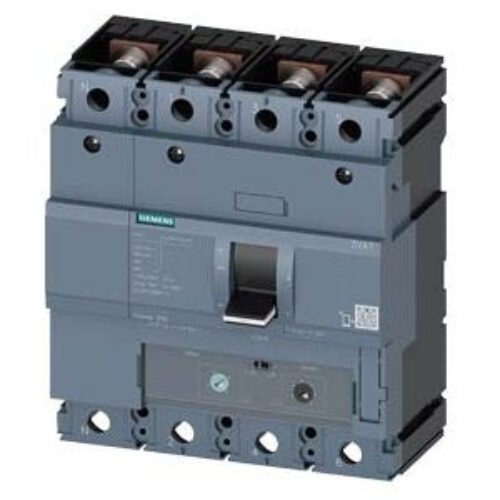 Siemens 3VA12204GF420AA0 – BREAKING CAPACITY=36kA- 200A- 4P- Ics=100%Icu- 415V- 50Hz- TMTU- ATAM- TM240 SENTRON MCCB