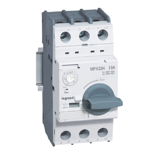 Legrand 417331 – MPX3 32H MT 9-13A TP MPCB with S/C O/L Release