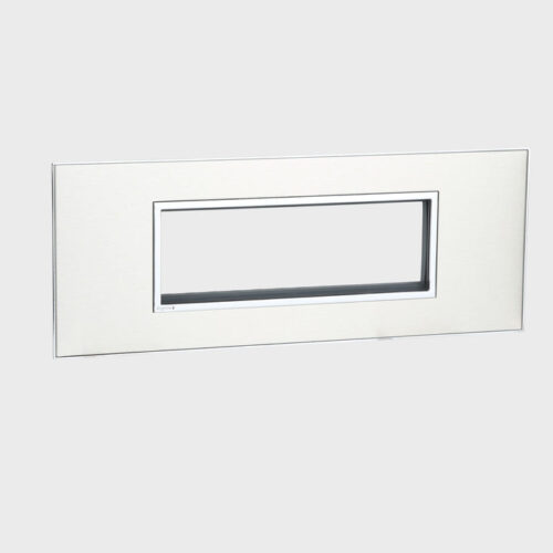 Legrand 575746-6MOD STAINLESS STEEL PLATE