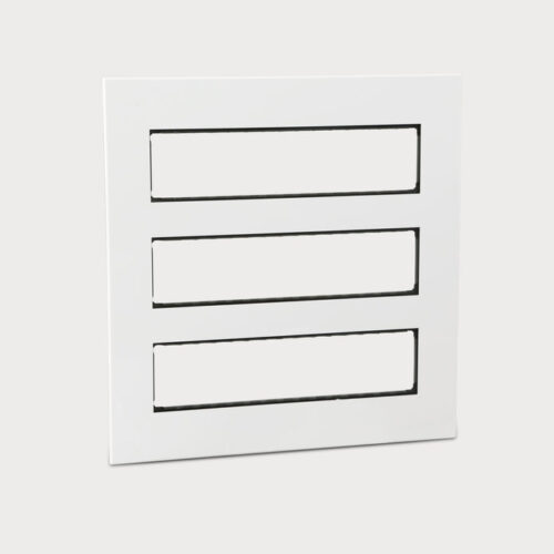 Legrand 575800 – 3 X 8MODULE WHITE COVER WITH FRAME ARTEOR PLATE
