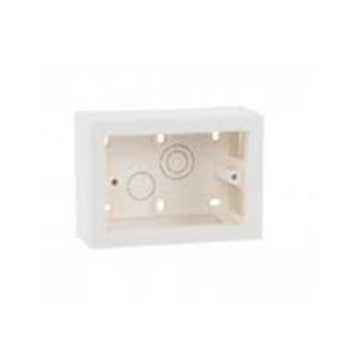 Legrand 689071 – 3 MODULE 121 x 86 x 45 PLASTIC SURFACE BOX BRITZY (Set of 8)