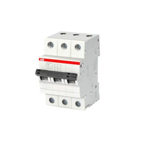 ABB SB203M-D4; Miniature Circuit Breaker; D-Char.; 10kA; 4A; 3P