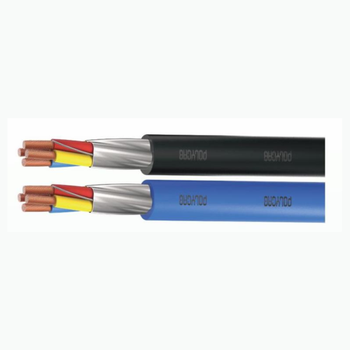 Polycab 0.5 Sqmm, 6 core Mylar Tape Overall Shielded Unarmoured Instrumentation Cable (1 Meter)