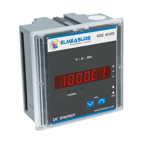 Elmeasure EDC4100-DC ENERGY METER 4CHANNEL (1 ROW) 28V 8/9AMP