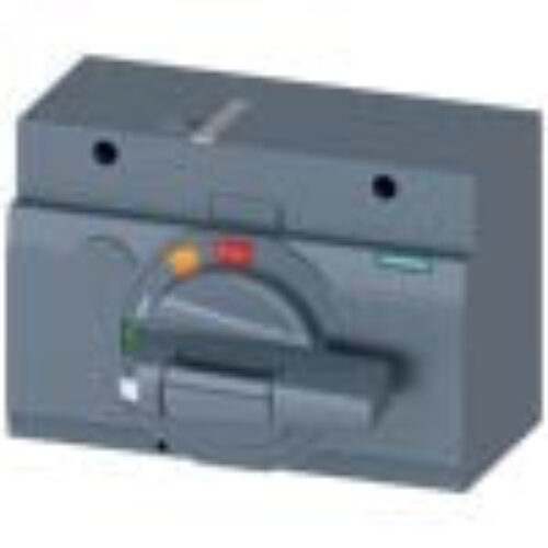 Siemens 3VA94670EK11 – FRONT MOUNTED ROTARY OPERATOR STANDARD IEC IP30/40 ACCESSORY FOR: 3VA2 400/630