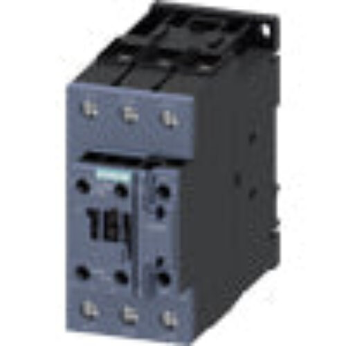 Siemens 3RT20361AK60 power contactor- AC-3 50 A- 22 kW / 400 V 1 NO + 1 NC- 110 V AC- 50 Hz / 120 V- 60 Hz-