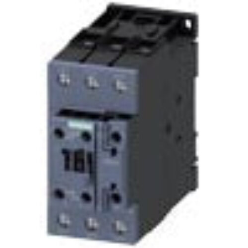 Siemens 3RT20361KB40-COUPL. CONT. 3 POLE AC3- 22KW/400V- 1NO+1NC 24V DC WITH VARISTOR