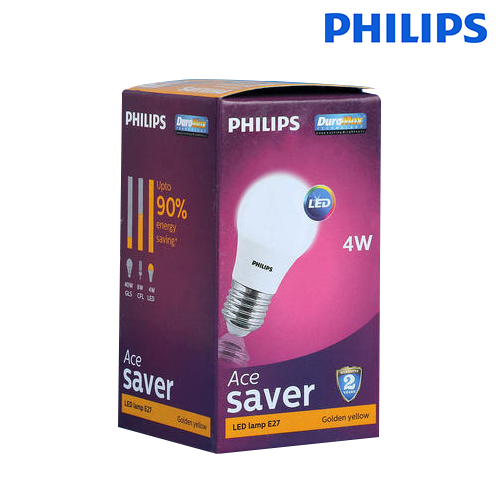 Philips LedBulb4WE27 – LedBulb4WE27 (Pack of 5)