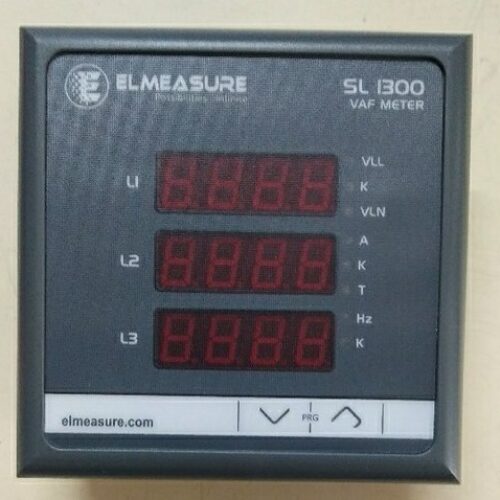 Elmeasure SL 1300 CL 1 VLL- VLN- AMP- Hz- RPM-PF- W