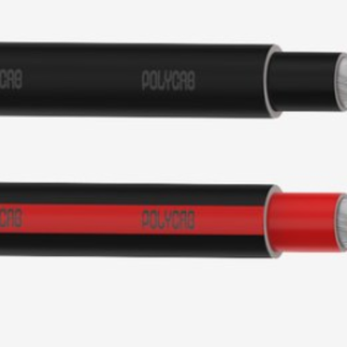 Polycab 6 Sqmm X 1 Core Black ATC Cond. LSOH Insulated & Sheathed (120 Deg.C) UV Resistant Solar Cable e -Type 1 (500 Meters)