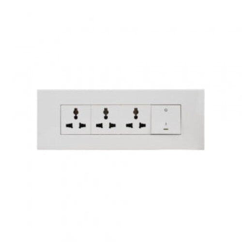 Legrand 573780 – 3*MULTISTAND SCKT+SWITCH PS AR