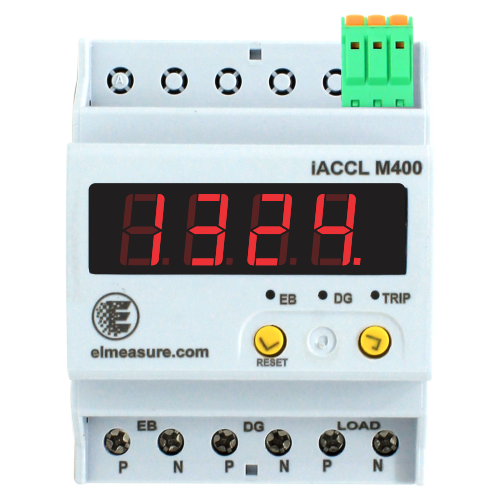 Elmeasure iACCL M400— 1 Phase 32A Relay base