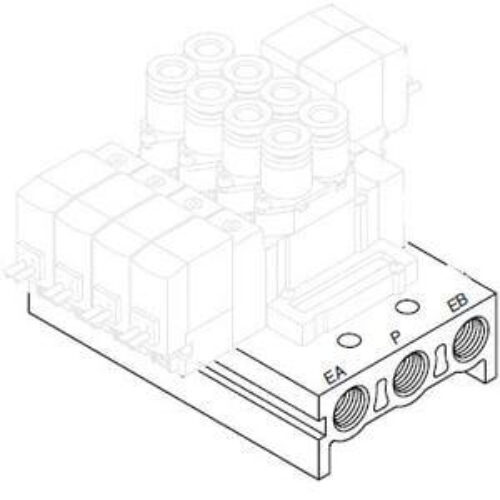 SMC Manifold- 2 Station SS5Y5-20-02