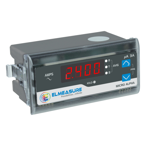 Elmeasure ?ALPHA+3ACL0.5–MICRO AMMETER 3PH- 96X48 ACC CLASS-0.5