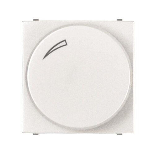 ABB Zenit Universal rotatory/push dimmer – 2M – White-2CLA226020N1102