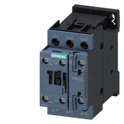 Siemens 38A 18 5Kw Size S0 With 1No+1Nc 400V Ac Power Contactor – 3RT20281AV00