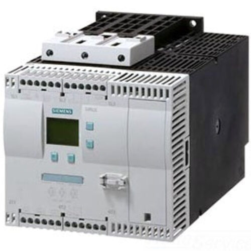 Siemens 29A 22KW 3PH 415VAC LINE CONNECTED 230 VAC SOFT STARTER – 3RW44221BC44