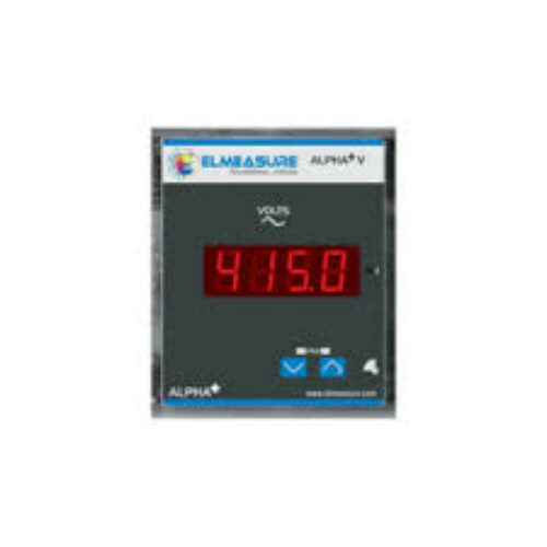 Elmeasure Single Phase Voltmeter 4 Digit LED Display – ALPHA+V-0-300