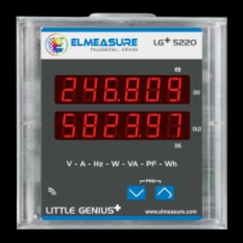 Elmeasure Dual Source Energy MFM Meter 4 Digit LED Display – LG+5220