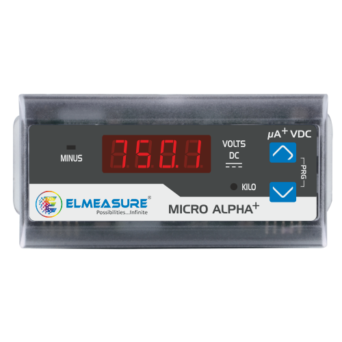 Elmeasure Micro DC Volt Meter 4 Digit LED Display – ?ALPHA+VDCCL0.5100VDC