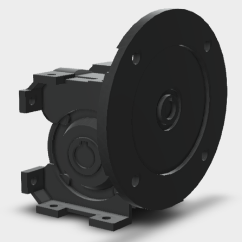 Bonfiglioli 0.12KW U : Universal Worm Reduction Gearbox – VFR49U300P63B5B3